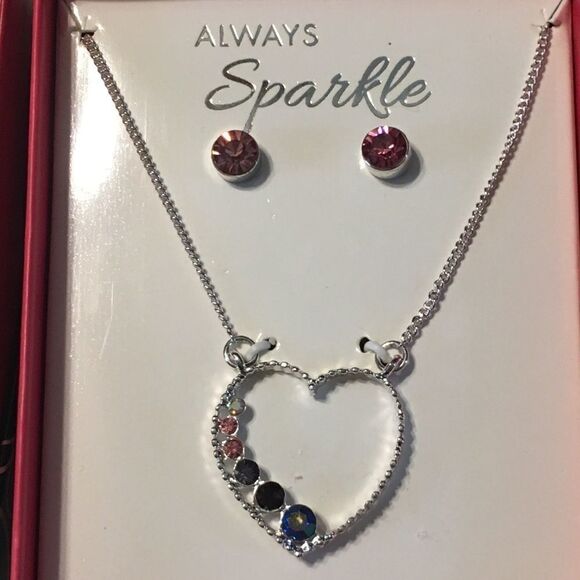Bundle Sale 3 for $15 | New Walmart Necklace Earring Set x 2 - Picture 5 of 13